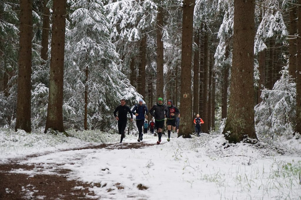 2 Wochen vorher - Rennsteig im Schnee (c) GutsMuths-Rennsteiglauf