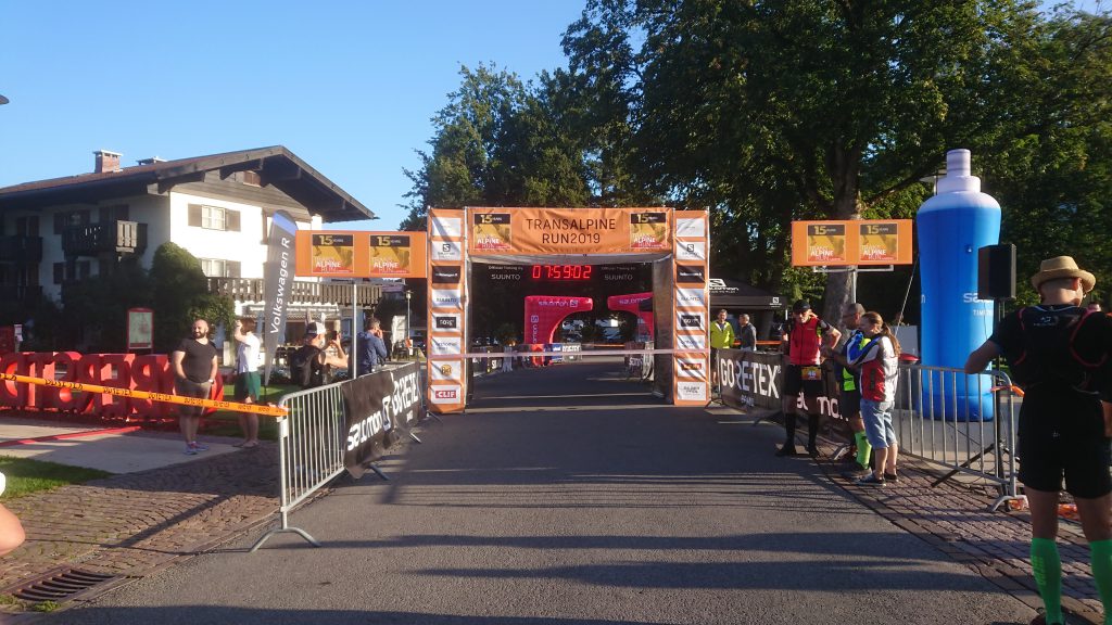 Transalpine Run 2019 - Start bei Kaiserwetter