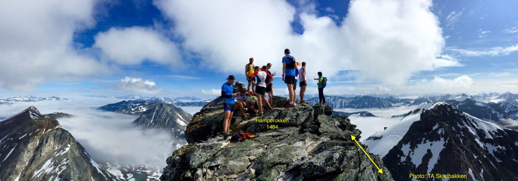 Tromsø Skyrace - Gipfel des Hamperokken (c) Tromsø Skyrace / Race Briefing 2019  