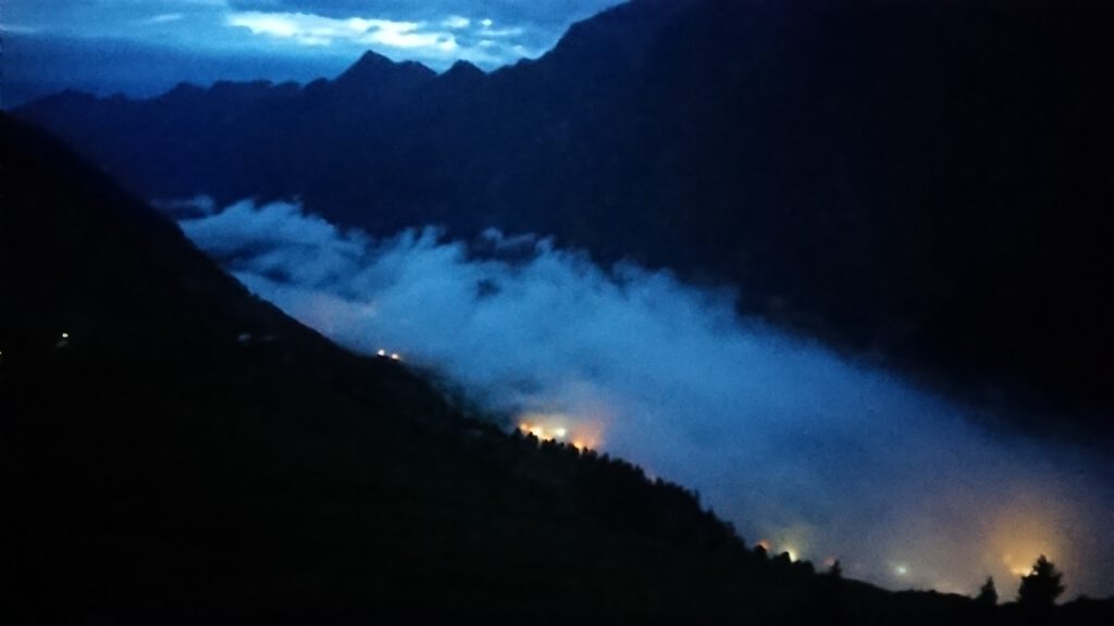 Das Maximum an Sonnenaufgang beim Pitz Alpine Glacier Trail 2022